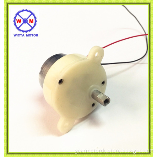 3v small plastic dc gear motor for promotional display